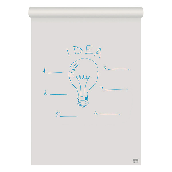 Nobo bloc papier pour chevalet de conférence recyclé 58 x 81 cm (50 feuilles) - blanc/quadrillé 247510 - 5
