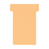 Nobo fiches T taille 2 (100 fiches) - beige 247047 - 1