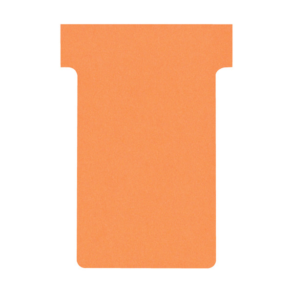 Nobo fiches T taille 2 (100 fiches) - orange 247045 - 1