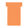 Nobo fiches T taille 2 (100 fiches) - orange 247045 - 1