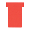 Nobo fiches T taille 2 (100 fiches) - rouge 247040 - 1