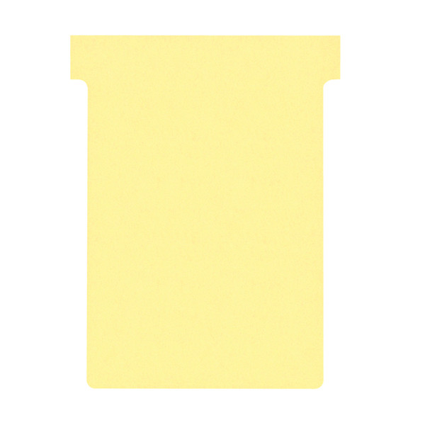 Nobo fiches T taille 3 (100 fiches) - jaune 247051 - 1
