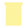 Nobo fiches T taille 3 (100 fiches) - jaune 247051 - 1