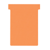 Nobo fiches T taille 3 (100 fiches) - orange 247055 - 1
