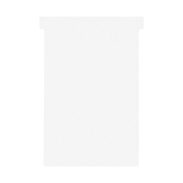 Nobo fiches T taille 4 (100 fiches) - blanc 247059 - 1