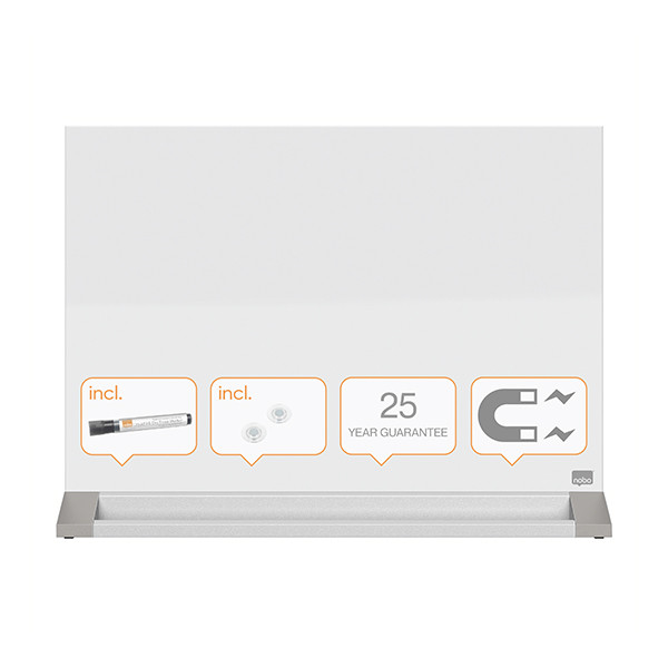 Nobo tableau de bureau en verre magnétique 247351 - 4