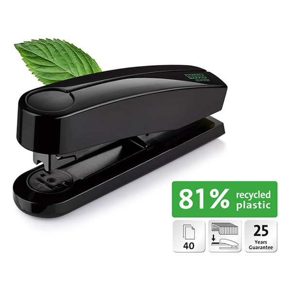 Novus B4 Re+New agrafeuse métallique - noir (40 feuilles) 204370 - 2
