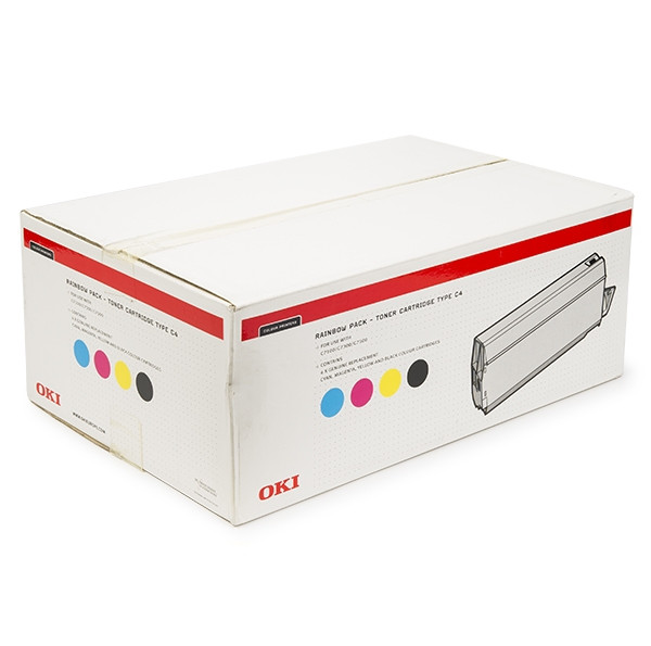 OKI 01101001 kit toner arc-en-ciel (d'origine) 035508 - 1