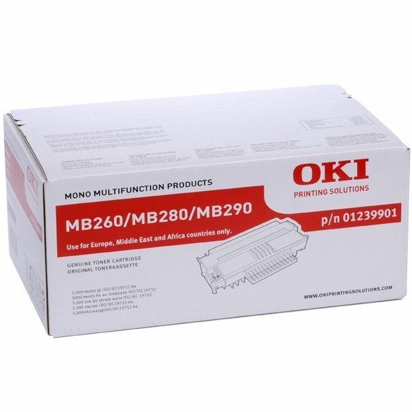 OKI 01239901 toner (d'origine) - noir 036058 - 1
