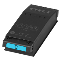 OKI 09006127 toner (d'origine) - cyan 036252