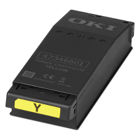 OKI 09006129 toner (d'origine) - jaune 036256