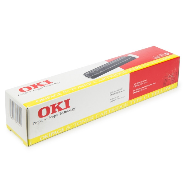 OKI 41012306 toner (d'origine) - jaune 035584 - 1