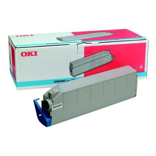 41515211 OKI toner (d'origine) - cyan 035628 - 1