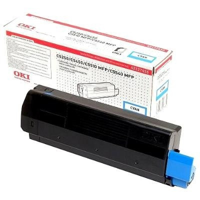 OKI 42127456 toner haute capacité (d'origine) - cyan 035754 - 1
