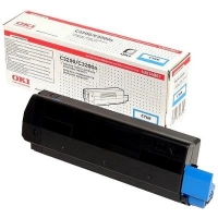 OKI 43034807 toner (d'origine) - cyan 035722