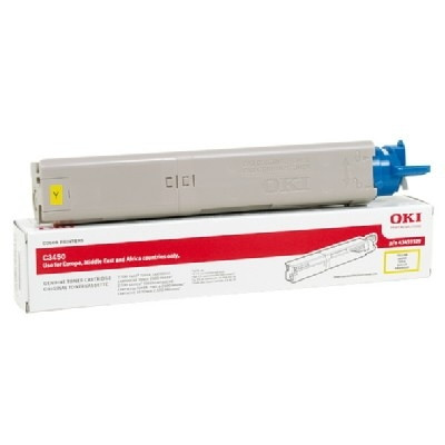 OKI 43459329 toner haute capacité (d'origine) - jaune 035946 - 1