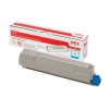 OKI 43487711 toner (d'origine) - cyan 035876 - 1