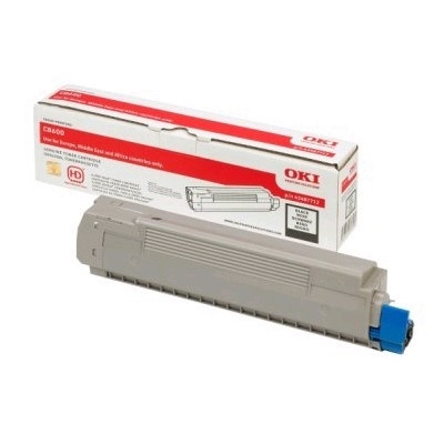 OKI 43487712 toner (d'origine) - noir 035874 - 1