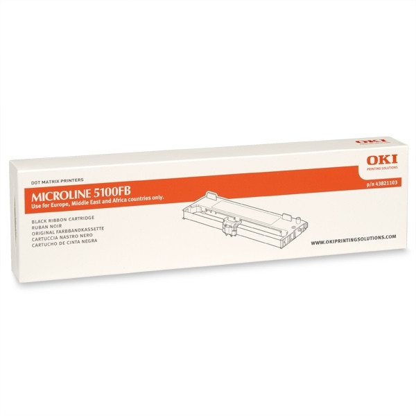 OKI 43821103 ruban encreur (d'origine) - noir 042402 - 1