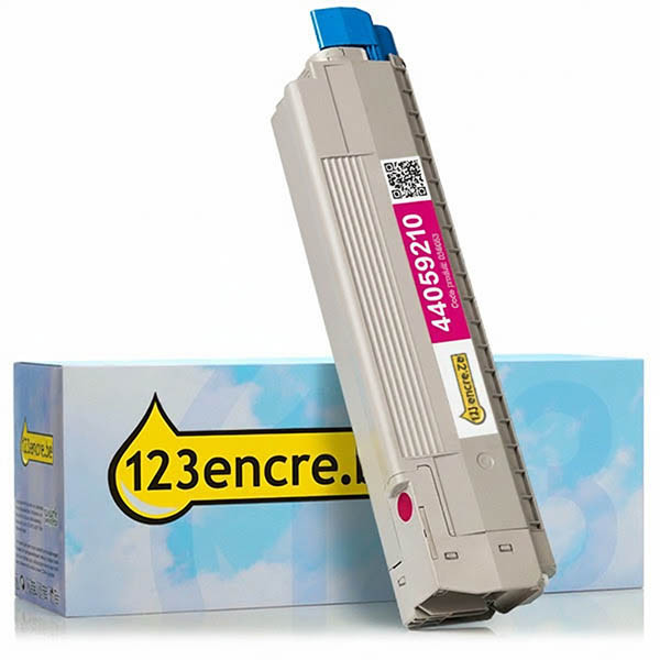 OKI 44059210 toner (marque 123encre) - magenta 036053 - 1