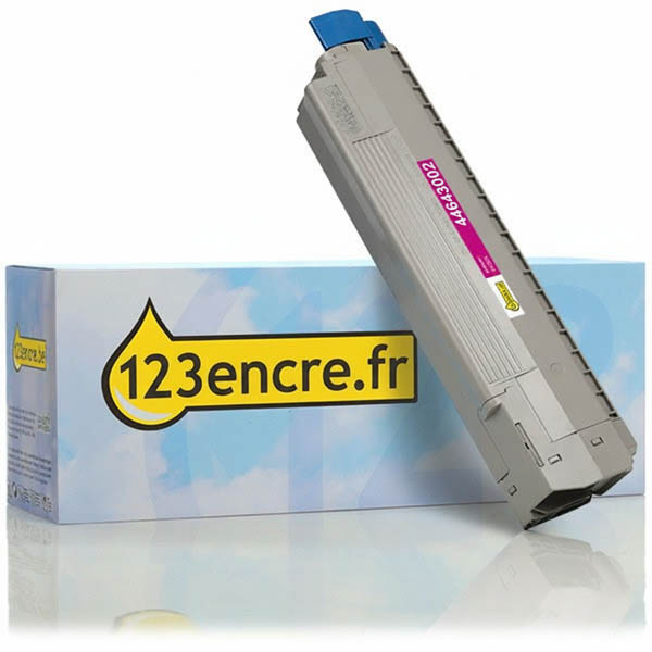 OKI 44643002 toner (marque 123encre) - magenta 042525 - 1