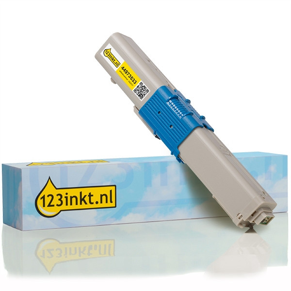 OKI 44973533 toner (marque 123encre) - jaune 042617 - 1