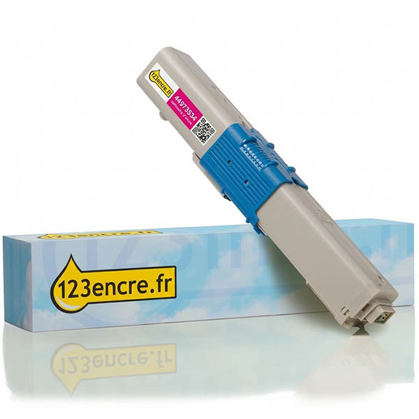 OKI 44973534 toner (marque 123encre) - magenta 042615 - 1