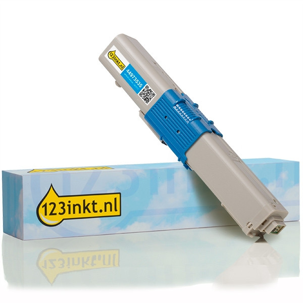 OKI 44973535 toner (marque 123encre) - cyan 042613 - 1
