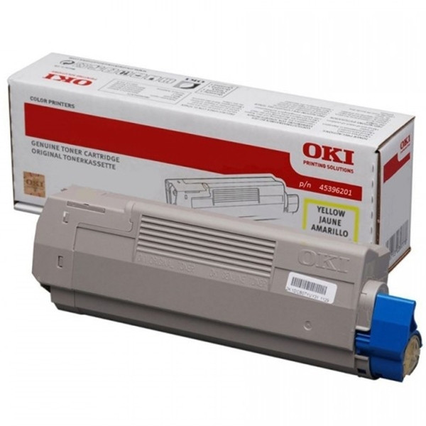OKI 45396201 toner haute capacité (d'origine) - jaune 036140 - 1