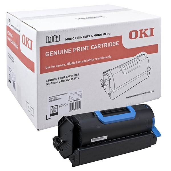 OKI 45488802 toner (d'origine) - noir 036142 - 1