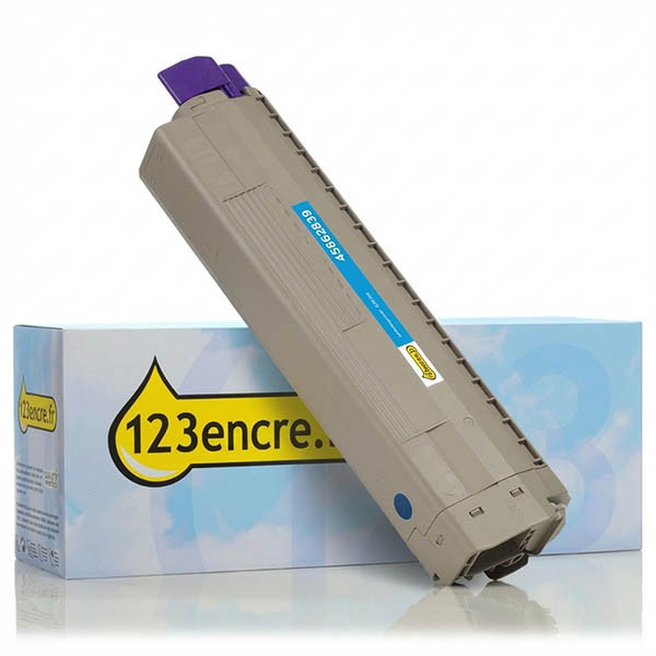 OKI 45862839 toner (marque 123encre) - cyan 042709 - 1