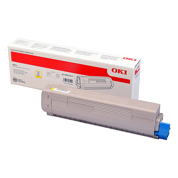 OKI 46471113 toner (d'origine) - jaune 042742 - 1