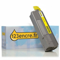 OKI 46507505 toner (marque 123encre) - jaune