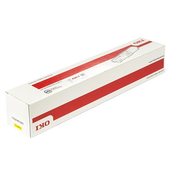 OKI 46508713 toner (d'origine) - jaune 036238 - 1