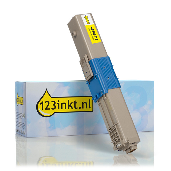 OKI 46508713 toner (marque 123encre) - jaune 036239 - 1