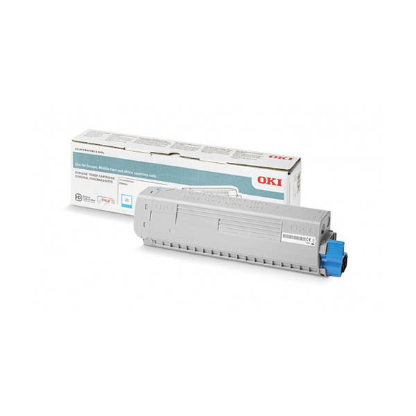 OKI 46861327 toner (d'origine) - cyan 042986 - 1
