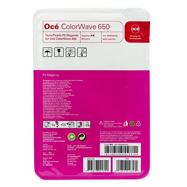 Océ 1060125748 toner (d'origine) - magenta 084528 - 1