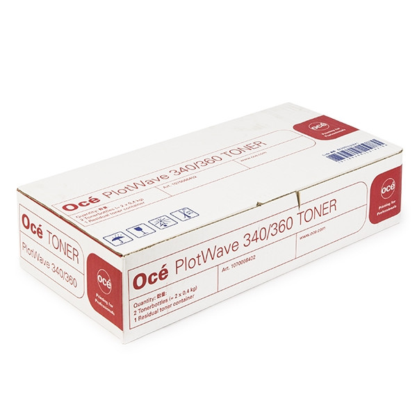 Océ 1070011810 toner 2 pièces (d'origine) - noir 084644 - 1