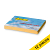 Offre: 12x 123encre notes autocollantes 76 x 102 mm - orange 300487 - 1