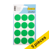 Offre: 5x 123encre pastilles de marquage Ø 32 mm - vert (240 étiquettes) 301523 - 1