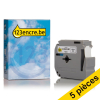 Offre: Marque 123encre remplace 5x Brother M-K231SBZ ruban de démarrage non laminé 12 mm  - noir sur blanc 650691 - 1