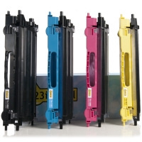 Offre: Marque 123encre remplace Brother TN-135BK/C/M/Y  - noir + 3 couleurs 130202