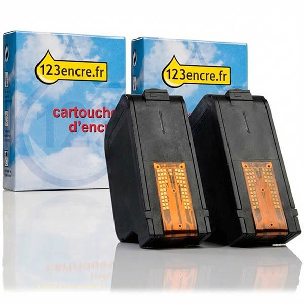 Offre: marque 123encre remplace 2x HP 78 cartouche d'encre - couleur 030312 - 1