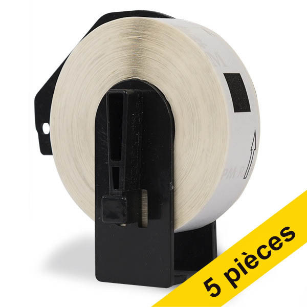 Offre : 10x Marque 123encre remplace Brother DK-11204 étiquettes multi-usage 653062 - 1