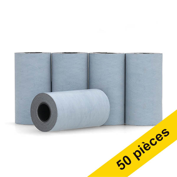 Offre : 123encre Blue4est rouleau de caisse thermique 57x30x12 48 g/m² (50 pièces) 303648 - 1