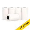 Offre : 123encre rouleau de caisse thermique 57x30x12 48 grammes (50 pièces) - blanc 303633 - 1