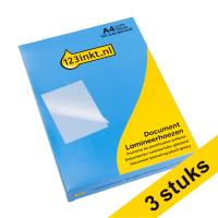 Offre : 3 x 123encre pochettes de plastification de documents A4 brillantes 2x175 microns (100 pièces) 302932