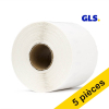 Offre : 5x 123encre LW650XL PRO étiquettes d'expédition GLS extra larges (104 x 159 mm) 653206 - 1