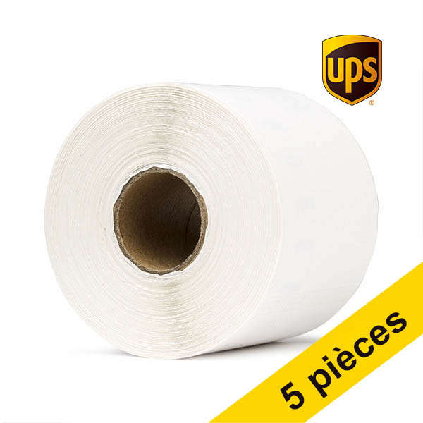 Offre : 5x 123encre LW650XL PRO étiquettes d'expédition UPS extra larges (104 x 159 mm) 653146 - 1
