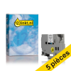 Offre : 5x 123encre remplace Brother HSe-221E ruban thermorétractable 9 mm - noir sur blanc 650849 - 1